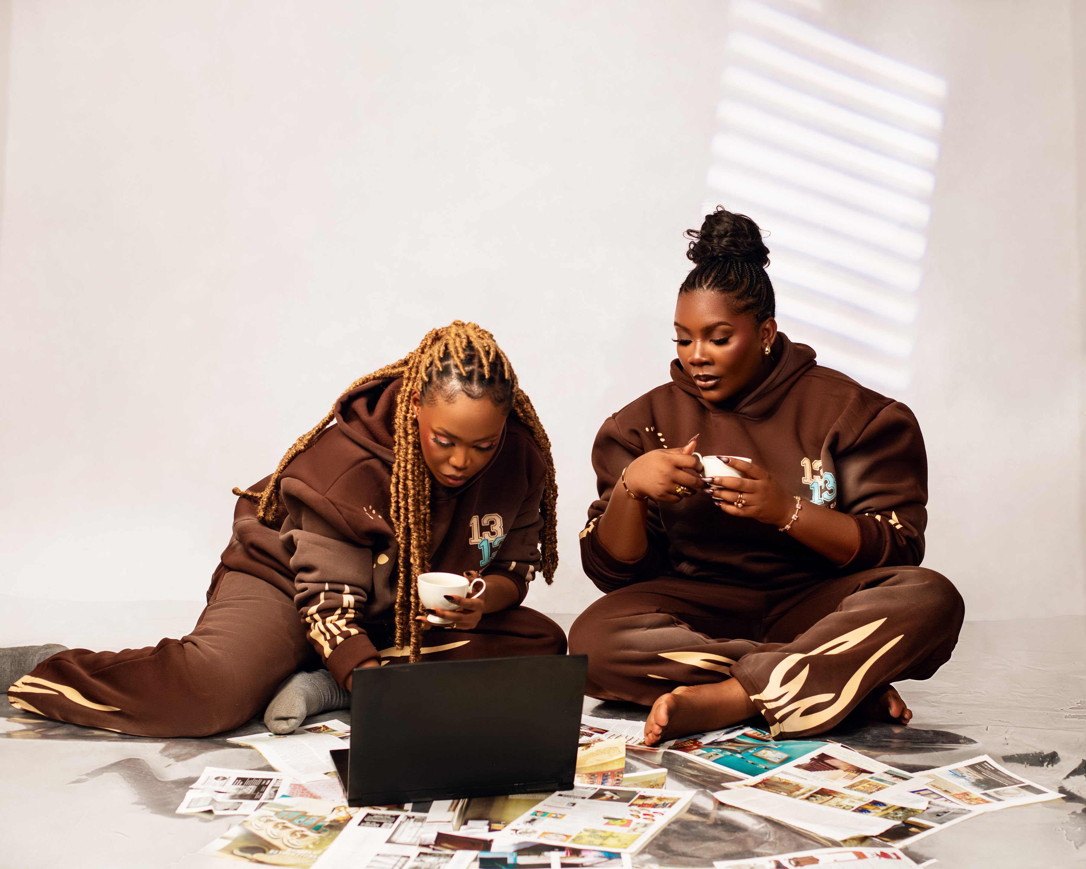 Favour and Jessica — behind the show